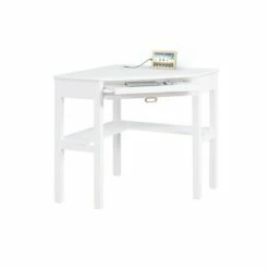 Peggy Corner Desk - Linon Gray -Outlet Desks Store unnamed file 5507