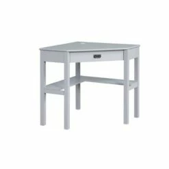 Peggy Corner Desk - Linon Gray -Outlet Desks Store unnamed file 5512