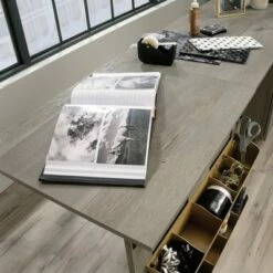 Sewing Craft Cart - Sauder Mystic Oak -Outlet Desks Store unnamed file 5528