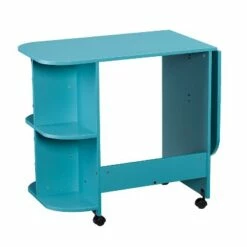 Expandable Rolling Sewing Table/Craft Station - Aiden Lane Farmhouse Red -Outlet Desks Store unnamed file 5610