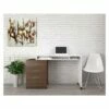 Essentials Reversible Desk Panel - White - Nexera -Outlet Desks Store unnamed file 5631