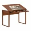 Canvas & Color Wood Drawing Table Sonoma Brown - Studio Designs -Outlet Desks Store unnamed file 5648