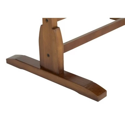 36" Canvas & Color Retro Wood Table Rustic Oak - Studio Designs 9 36" Canvas & Color Retro Wood Table Rustic Oak - Studio Designs - Image 7