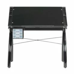 Canvas & Color Adjustable Craft Station Black Glass - Studio Designs -Outlet Desks Store unnamed file 5702