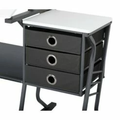 Studio Designs Eclipse Hobby Table with Stool - Black/White 15 Studio Designs Eclipse Hobby Table with Stool - Black/White -Outlet Desks Store unnamed file 5719