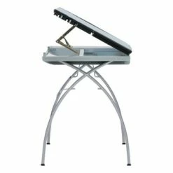 Studio Designs Futura Craft Station with Folding Shelf - Silver/Blue Glass 14 Studio Designs Futura Craft Station with Folding Shelf - Silver/Blue Glass -Outlet Desks Store unnamed file 5723