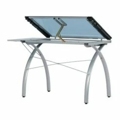 Studio Designs Futura Craft Station with Folding Shelf - Silver/Blue Glass 15 Studio Designs Futura Craft Station with Folding Shelf - Silver/Blue Glass -Outlet Desks Store unnamed file 5724