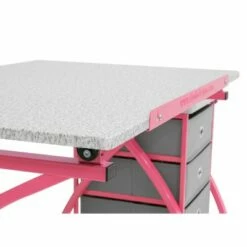 2pc Canvas & Color Adjustable Top Center - Studio Designs Black/white -Outlet Desks Store unnamed file 5750