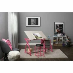 2pc Canvas & Color Adjustable Top Center - Studio Designs Black/white -Outlet Desks Store unnamed file 5755