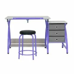 2pc Canvas & Color Adjustable Top Center - Studio Designs Black/white -Outlet Desks Store unnamed file 5759