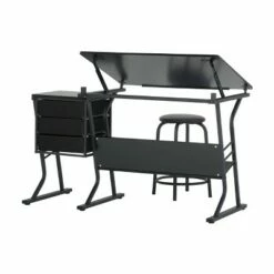 2pc Canvas & Color Craft Center Black - Studio Designs -Outlet Desks Store unnamed file 5805
