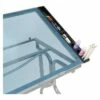 Studio Designs Folding Craft Station - Silver/Blue Glass