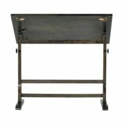 42"x30" Vintage Solid Wood Drawing/Drafting Table with Adjustable Tilting Top - studio designs Black -Outlet Desks Store unnamed file 5836