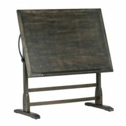 42"x30" Vintage Solid Wood Drawing/Drafting Table with Adjustable Tilting Top - studio designs Black -Outlet Desks Store unnamed file 5846