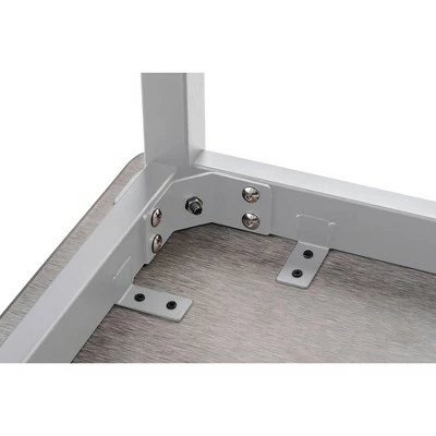 Heavy Duty Table Gray Frame/Black Top - National Public Seating 7 Heavy Duty Table Gray Frame/Black Top - National Public Seating - Image 5