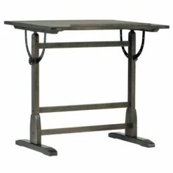 Vintage Solid Wood Drawing/Drafting Table with 36" Wide Adjustable Top Distressed Black - studio designs 19 Vintage Solid Wood Drawing/Drafting Table with 36" Wide Adjustable Top Distressed Black - studio designs -Outlet Desks Store unnamed file 5920