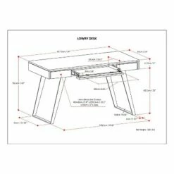 Mitchell Desk - WyndenHall Distressed Hickory Brown 22 Mitchell Desk - WyndenHall Distressed Hickory Brown -Outlet Desks Store unnamed file 5938