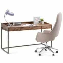Brinkley Desk - WyndenHall Distressed Hickory Brown