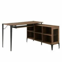 Modern Industrial Executive Desk with Cubbyhole Storage - Saracina Home Rustic Oak 15 Modern Industrial Executive Desk with Cubbyhole Storage - Saracina Home Rustic Oak -Outlet Desks Store unnamed file 6011