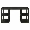 Stanley Wood Writing Desk with Storage - Room & Joy Black -Outlet Desks Store unnamed file 6021