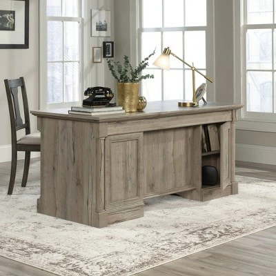 Palladia Executive Desk Split Oak - Sauder 5 Palladia Executive Desk Split Oak - Sauder - Image 3