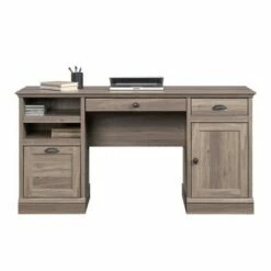 Barrister Lane Executive Desk Brown - Sauder -Outlet Desks Store unnamed file 6052