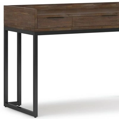 Bolton Desk Rustic Natural Aged Brown - WyndenHall 6 Bolton Desk Rustic Natural Aged Brown - WyndenHall - Image 4