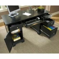 Bedford Desk Black - Home Styles