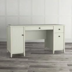 Quarters & Craft 57" High Tide Computer Desk with Drawers Weathered White - Quarters & Craft -Outlet Desks Store unnamed file 6126
