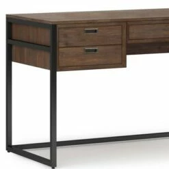 Brandt Desk Rustic Natural Aged Brown - WyndenHall -Outlet Desks Store unnamed file 6131