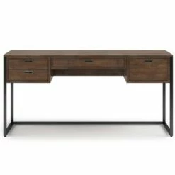 Brandt Desk Rustic Natural Aged Brown - WyndenHall -Outlet Desks Store unnamed file 6132