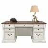 66" Durham Double Pedestal Executive Desk White - Martin Furniture -Outlet Desks Store unnamed file 6139