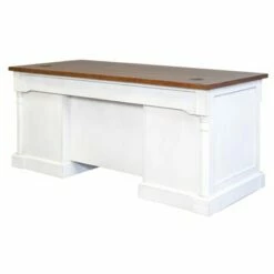 66" Durham Double Pedestal Executive Desk White - Martin Furniture -Outlet Desks Store unnamed file 6141