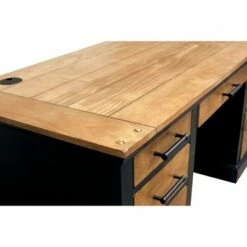 Toulouse Double Pedestal Desk Honey/Black - Martin Furniture 14 Toulouse Double Pedestal Desk Honey/Black - Martin Furniture -Outlet Desks Store unnamed file 6156