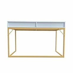 Alma Office Desk Light Blue - ACEssentials