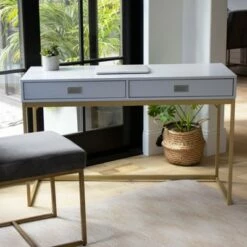 Alma Office Desk Light Blue - ACEssentials 8 Alma Office Desk Light Blue - ACEssentials -Outlet Desks Store unnamed file 6174