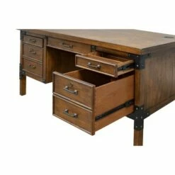 Addison Half Pedestal Desk Auburn - Martin Furniture -Outlet Desks Store unnamed file 6179