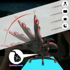 Costway Gaming Desk&Massage Gaming Chair Set w/Headphone Hook & Game Storage 20 Costway Gaming Desk&Massage Gaming Chair Set w/Headphone Hook & Game Storage -Outlet Desks Store unnamed file 6272