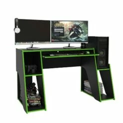 Mission Gaming Desk - Chique Black/green -Outlet Desks Store unnamed file 6396