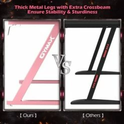 Costway 47'' Gaming Desk Z-Shaped Computer Table w/ Cup Holder Headphone Hook Pink -Outlet Desks Store unnamed file 6440