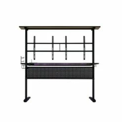 Canzi Gaming Desk with USB Port Black - Acme Furniture -Outlet Desks Store unnamed file 6444
