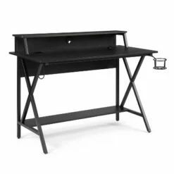 Jasper LED Gaming Desk - Linon Black -Outlet Desks Store unnamed file 6499