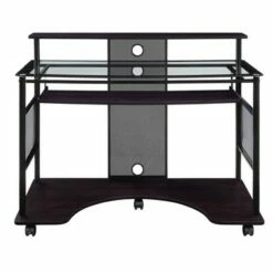 Vision Multimedia Desk Black - OSP Home Furnishings