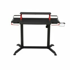 3000 Ergonomic Height Adjustable Gaming Computer Desk - RESPAWN Red -Outlet Desks Store unnamed file 6647