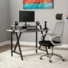 Challenger Gaming Table Black/Silver - SD Gaming -Outlet Desks Store unnamed file 6648