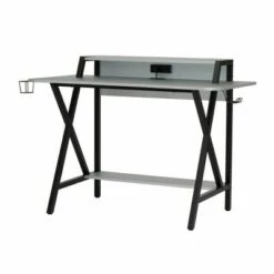 Challenger Gaming Table Black/Silver - SD Gaming 24 Challenger Gaming Table Black/Silver - SD Gaming -Outlet Desks Store unnamed file 6651