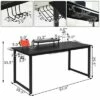 Costway 63'' Gaming Desk w/ Monitor Shelf Tablet Board&Storage for Controller Speaker -Outlet Desks Store unnamed file 6756
