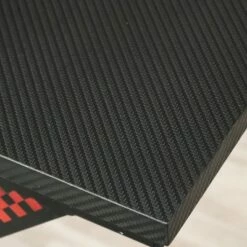 HOMCOM 43" Racing Style Gaming Desk with Multi-Colored K Steel Frame Design and Headset Side Hook Black/Multi -Outlet Desks Store unnamed file 6770