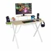 Gaming Desk Pro Curved Front White - Atlantic -Outlet Desks Store unnamed file 6807