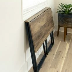 Flash Furniture Small Rustic Natural Home Office Folding Computer Desk - 36" -Outlet Desks Store unnamed file 681